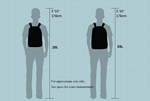 Outlander Packable Handy Lightweight Travel Hiking Backpack Daypack-Light Blue - Image 7