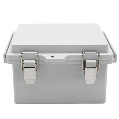 ABS Electric Junction Box, IP67 Weatherproof Electrical Boxes, Hinged Clear - Image 8