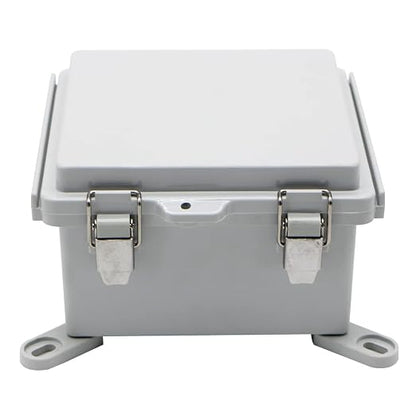 ABS Electric Junction Box, IP67 Weatherproof Electrical Boxes, Hinged Clear - Image 3