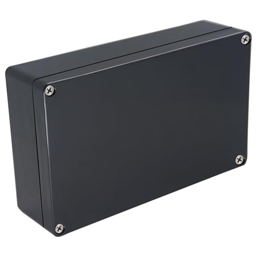 Project Box IP65 Waterproof Junction Box ABS Plastic Electrical Boxes DIY by Raculety