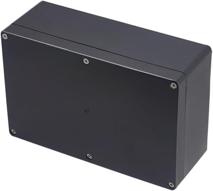 Project Box IP65 Waterproof Junction Box ABS Plastic Black Electrical Boxes DIY by Otdorpatio