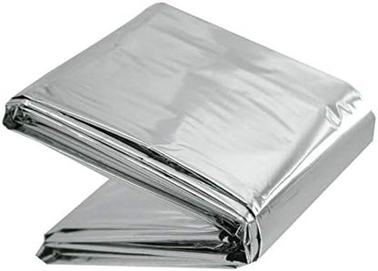 ASA TECHMED Emergency Mylar Thermal Blankets Bulk, Space Blanket Survival kit by ASATECHMED
