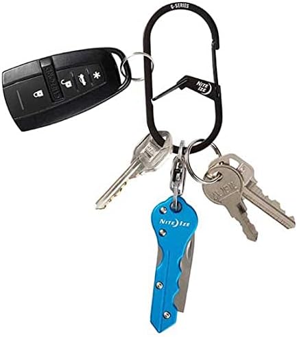 Nite IZE GS4-01-R6 G-Series Dual Chamber Carabiner #4, Dual Security Carabiner - Image 2