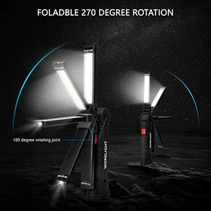 Lmaytech Tool Gifts for Men 2Pack Rechargeable LED Work Lights - Image 7