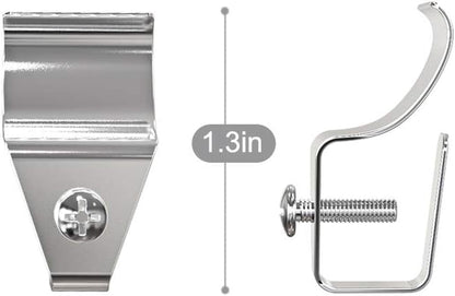 Hibezos 12 Pack Vinyl Siding Clip Hooks - Image 7