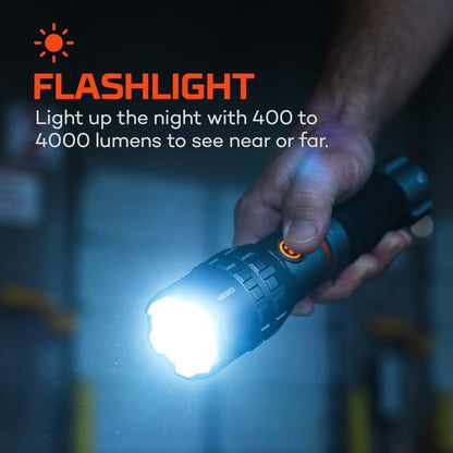 NEBO SLYDE King 4K Work Flashlight | 4000 Lumens, 7 Light Modes, Magnetic Base - Image 2