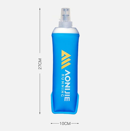AONIJIE TPU Soft Flask Water Bottle Collapsible Running Flask - Image 5
