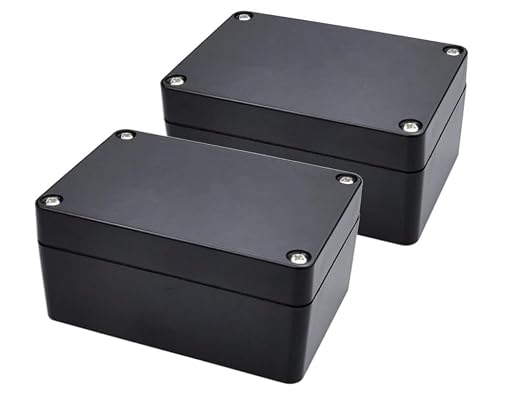 Project Box, IP65 Waterproof Electrical Project Case, ABS Plastic Dustproof by Fulushouxi