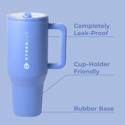 HydroJug Traveler - 32 oz Water Bottle - Fits in Cup Holder - Image 2