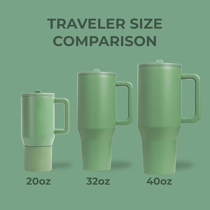 HydroJug Traveler - 32 oz Water Bottle - Fits in Cup Holder - Image 4