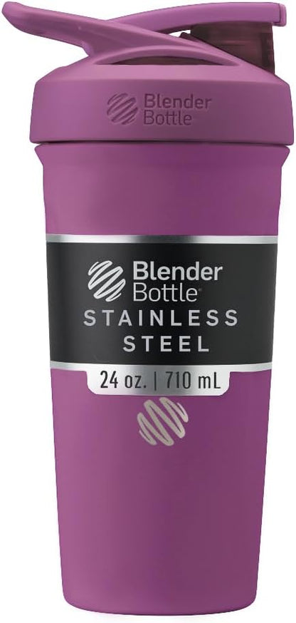 BlenderBottle Strada Shaker Cup Insulated Stainless Steel Water Bottle by BlenderBottle