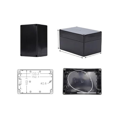 Project Box for Electronics -Electrical Enclosure, Junction Box ABS Plastic - Image 3
