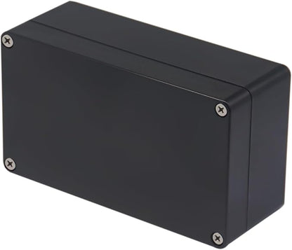 Project Box IP65 Waterproof Junction Box ABS Plastic Black Electrical Boxes DIY by Otdorpatio