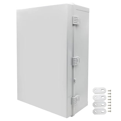 Large Electrical Junction Boxes Hinged Outdoor ABS Plastic Buckle Deep Wall by AIRTAK