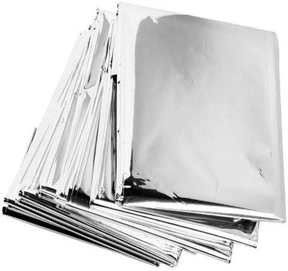 ASA TECHMED Emergency Mylar Thermal Blankets Bulk, Space Blanket Survival kit by ASATECHMED