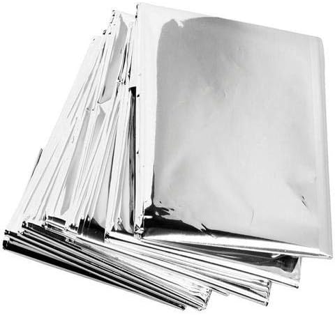 ASA TECHMED Emergency Mylar Thermal Blanket, Foil Rescue Space Blanket by ASATECHMED