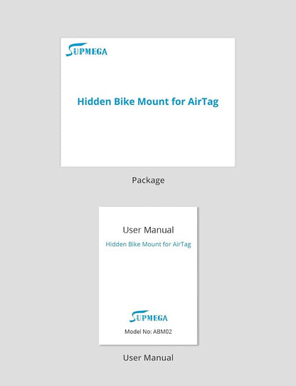 SUPMEGA Bike Mount for AirTag, Hidden Bicycle Stem Cap Mount for AirTag - Image 9