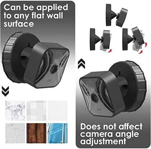 ZHANDEYUA Adhesive Wall Mount for Blink Camera Mount No Drilling Screwing - Image 4