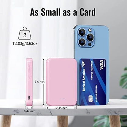 VANYUST S22 Portable Charger, Mini Colorful Power Bank, 5000mAh External - Image 6