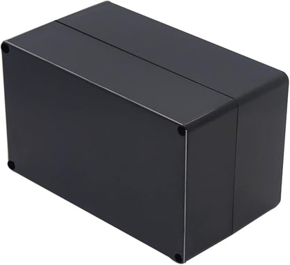 Project Box IP65 Waterproof Junction Box ABS Plastic Black Electrical Boxes DIY by Otdorpatio