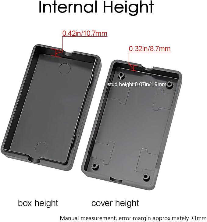 LeMotech Project Box 10 Pieces ABS Plastic Electrical Project Case Small - Image 4