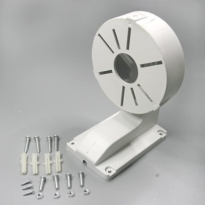 Security Camera Mount Bracket, ABS Indoor Outdoor Wall Mount L-Type Bracket - Image 7