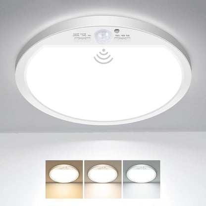 slochi 1Pack Motion Sensor Light Indoor Wired, 12 Inch 3000K/4000K/6500K Closet by CeilingLights