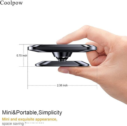 【2-PACK】Magnetic phone holder for car, iPhone Magnetic car mount for cell phone - Image 9