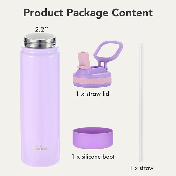 Insulated Stainless Steel Water Bottle - Image 5