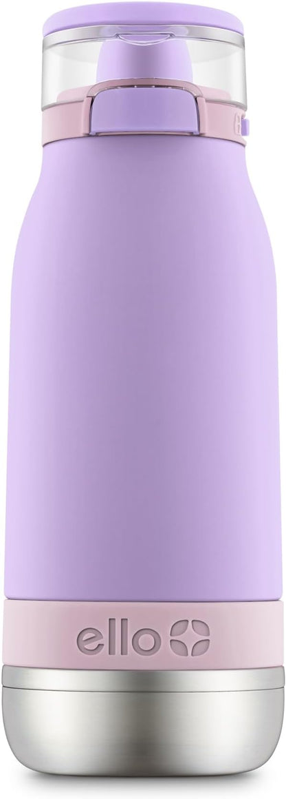 Ello Emma 14oz Vacuum Insulated Stainless Steel Kids Water Bottle by Ello