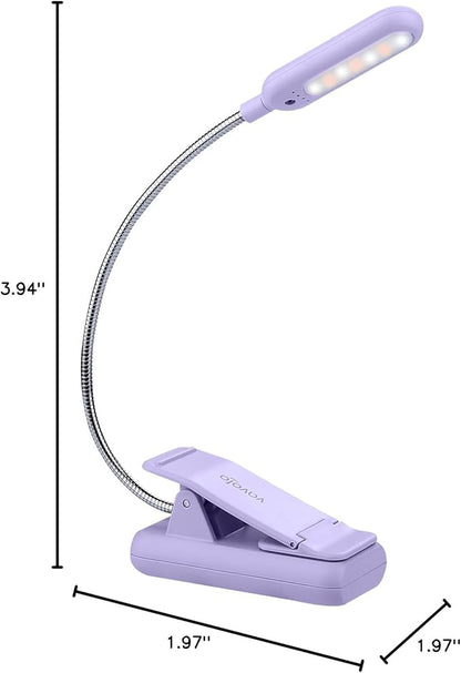 VAVOFO Rechargeable Book Light for Reading in Bed Kids, 7 LED Reading Light - Image 7