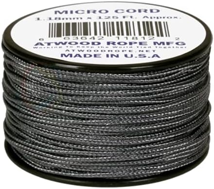 Atwood Rope MFG Micro Utility Cord 1.18mm X 125ft Reusable Spool | Tactical by AtwoodRopeMFG