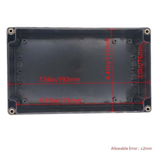 Junction box, Raculety Electrical Project Case Power Junction Box, Project Box - Image 3
