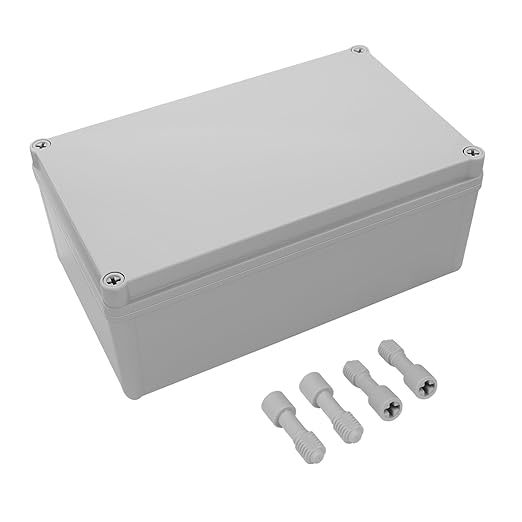 LeMotech Junction Box IP67 Waterproof Dustproof ABS Plastic Project Box by LeMotech