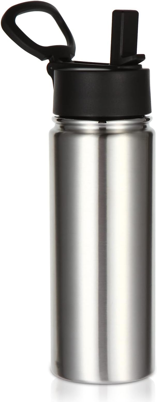 Volhoply 18oz Kids Insulated Water Bottle, Stainless Steel Water Bottles by LiveFully%EF%BC%8CDrinkFreely%E2%80%94KeepGoingwithVolhoply%EF%BC%81