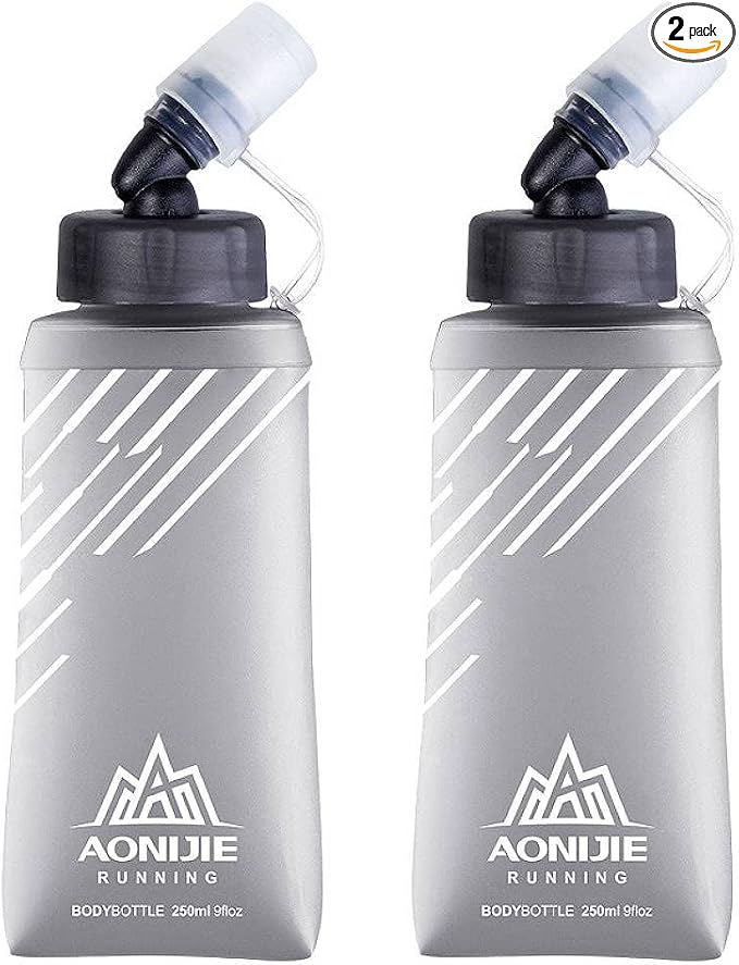 AONIJIE TPU Soft Flask Water Bottle Collapsible Running Flask by AONIJIE