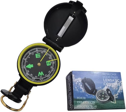 Compass, Hiking Backpacking Compass, Orienteering Camping Navigation by nanaxagly