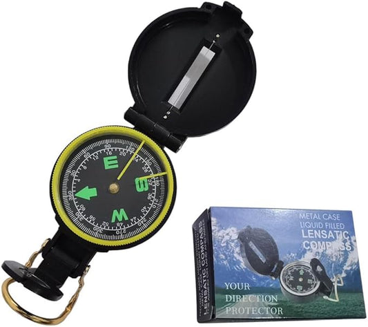 Compass, Hiking Backpacking Compass, Orienteering Camping Navigation by nanaxagly