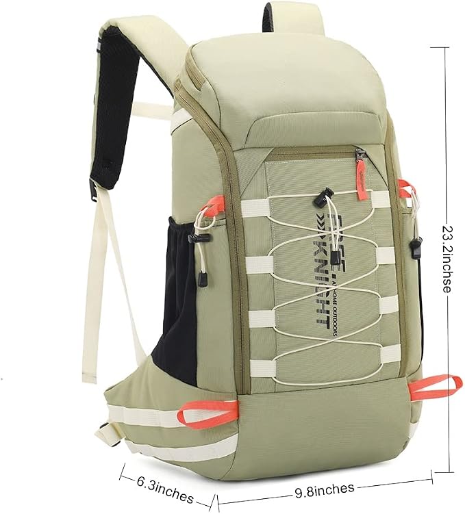 Bseash 40L Waterproof Hiking Camping Backpack - Image 8