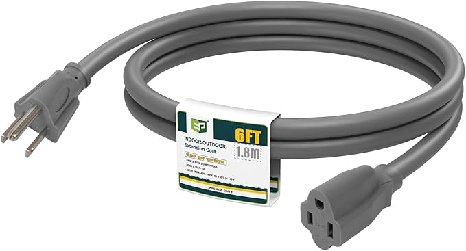 EP 6 Ft Outdoor Extension Cord by ENERGYPRO