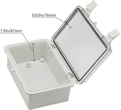Zulkit Junction Box ABS Plastic Dustproof Waterproof IP65 Electrical Boxes - Image 4