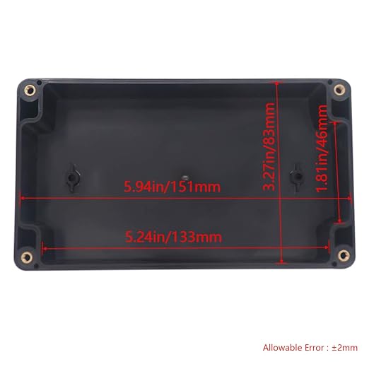 Junction Box IP65 Waterproof ABS Plastic Electrical Project Case Power Junction - Image 3