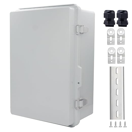 IP67 Waterproof Junction Box, ABS Plastic Electrical Enclosure by LuSumtly