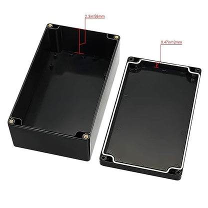 LeMotech ABS Plastic Electrical Project Case Power Junction Box, Project Box - Image 3