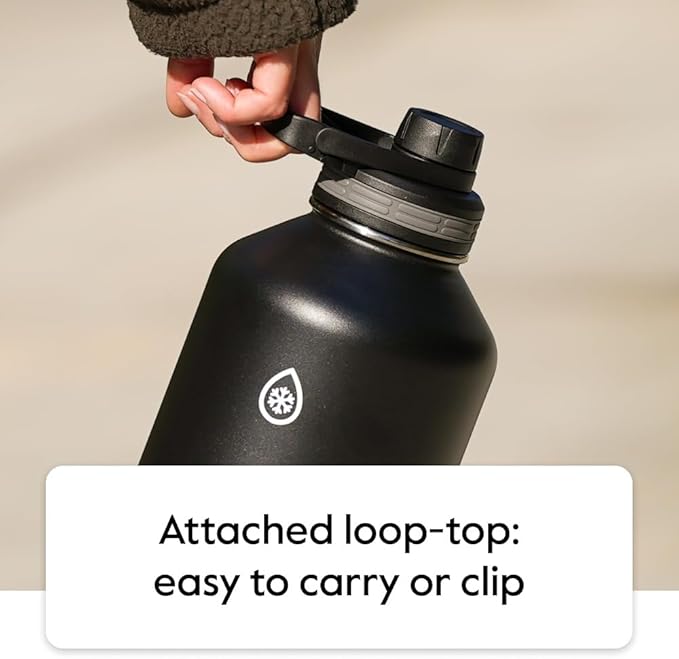 ThermoFlask 18 oz Double Wall Vacuum Insulated Stainless Steel Water Bottle - Image 8