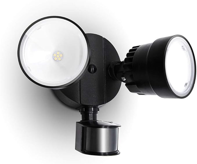 LUTEC Shrimp P6221B-PIR24 2000 Lumen 18 Watt 26 LED Motion Activated Integrated by LUTEC