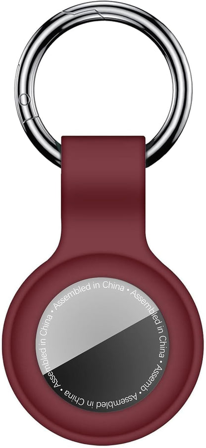 Linsaner Case for AirTag 2nd Gen & 1st Gen, Silicone Holder Keychain Key Ring by Linsaner