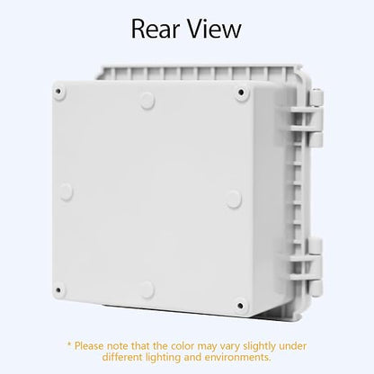 LeMotech Electrical Box, IP67 Waterproof Hinged Cover Stainless Steel Latch - Image 6