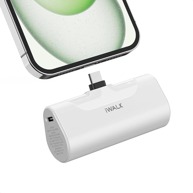 iWALK Portable Charger for iPhone 17/16/15 USB-C Small Power Bank 20W 4 by iWALK