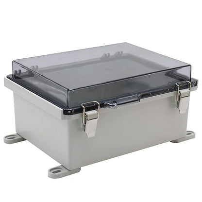 MAKERELE Small Waterproof Electrical Junction Box Clear ABS Plastic Dustproof - Image 9